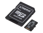 Tarjeta memoria micro sdhc 16GB Kingston industrial uhs - i u3 cl10 + adaptador