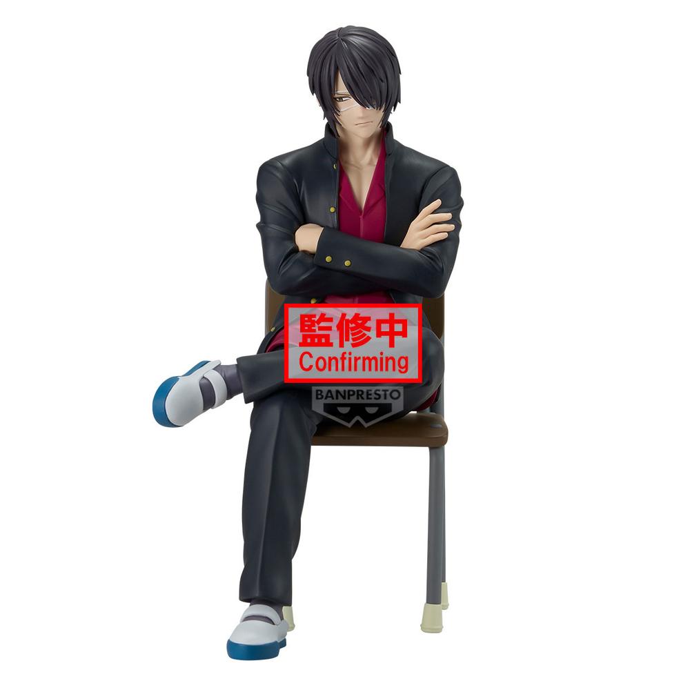 Figura Banpresto gintama mr.ginpachi's zany class desk figure shinsuke takasugi