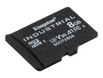 Tarjeta memoria sdhc 8GB Kingston industrial uhs - i cl10