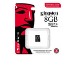 Tarjeta memoria sdhc 8GB Kingston industrial uhs - i cl10