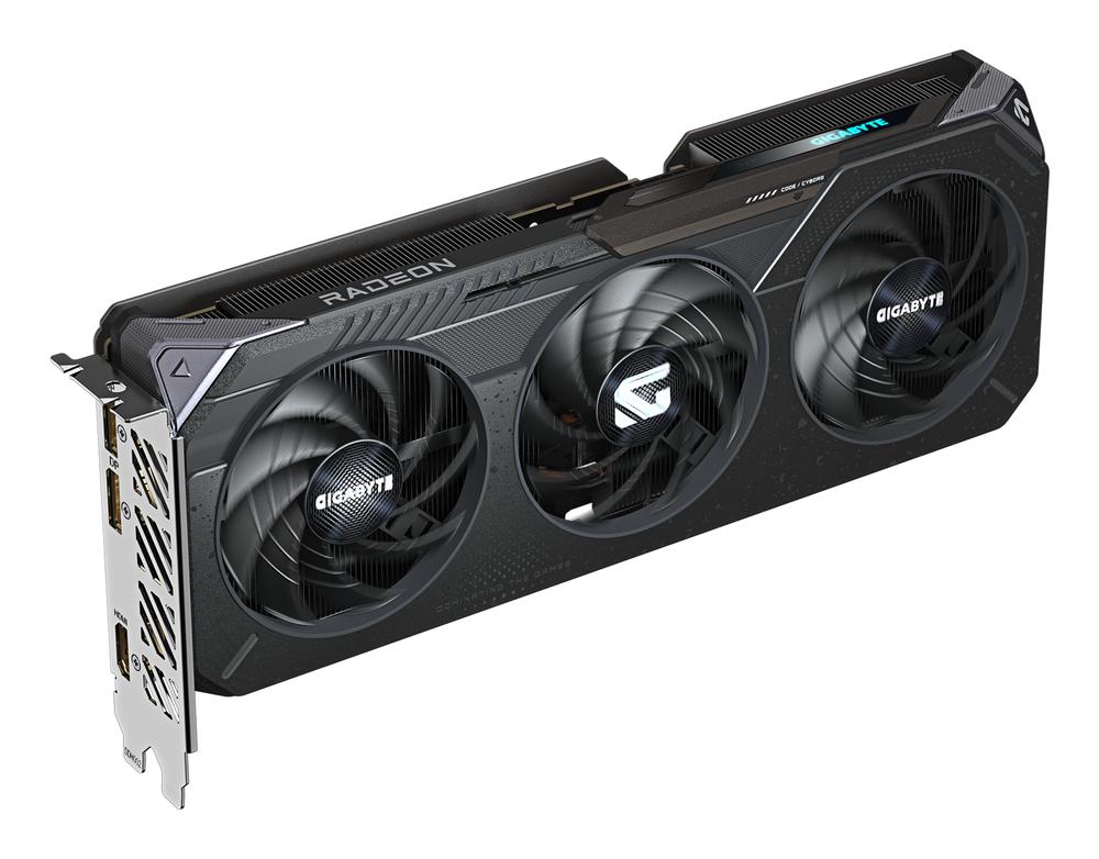Tarjeta grafica Gigabyte radeon rx 9060 xt gaming oc 16GB gddr6 · 2x dp · 1x HDMI pci express 5.0