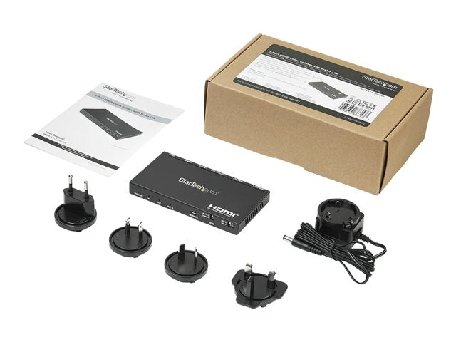 Splitter HDMI startech st122hd20s 2 puertos