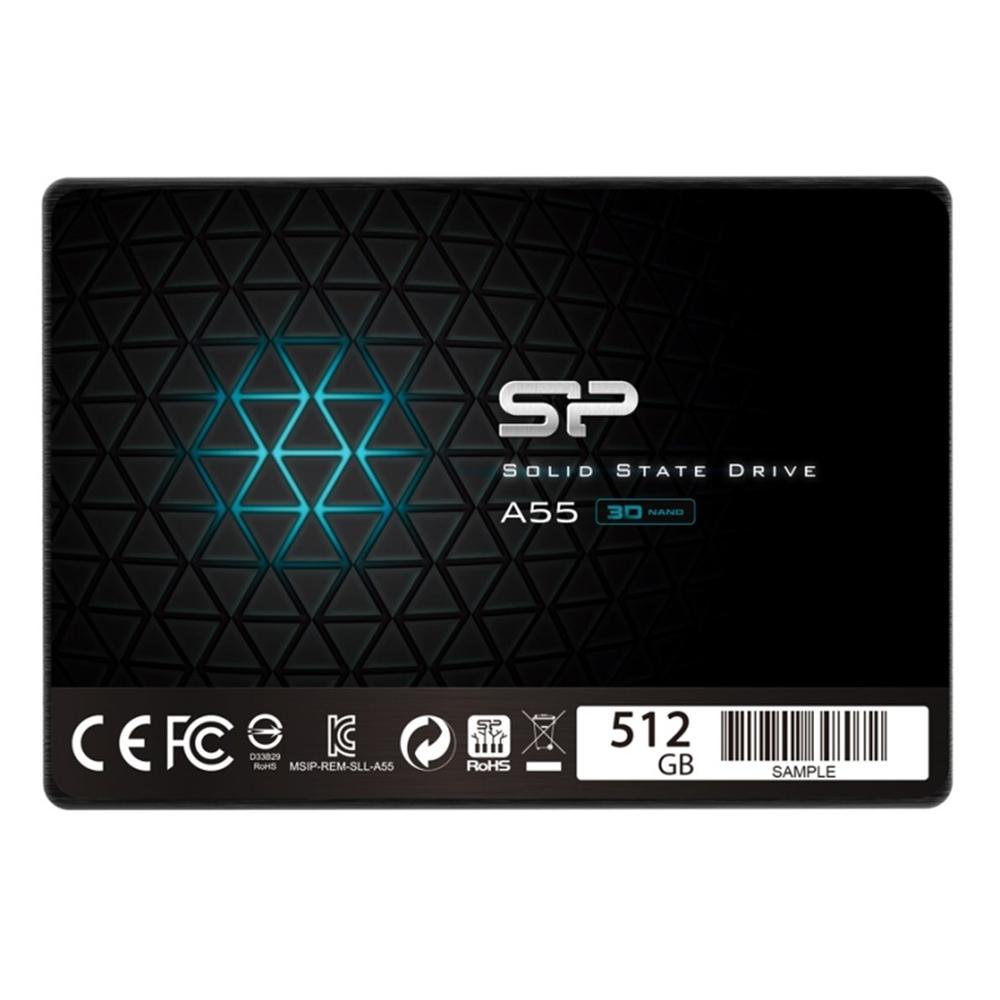 Disco duro interno SSD silicon power ace a55 512GB 2.5 pulgadas sata3