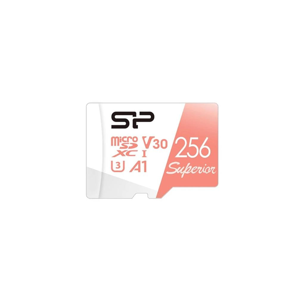 Tarjeta memoria micro sdxc silicon power superior 256GB clase 10 uhs - i u3