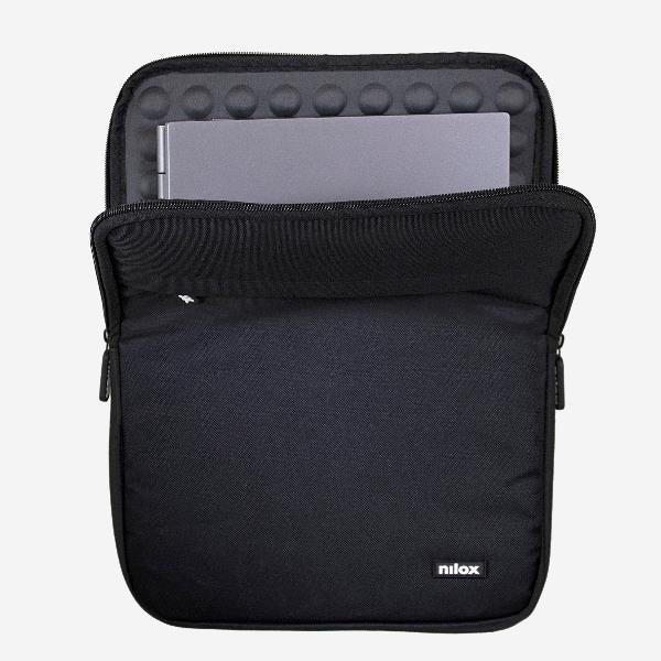 Funda Nilox sleeve para portatil 15.6 pulgadas negra
