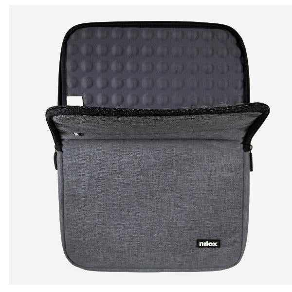 Funda Nilox sleeve para portatil 15.6 pulgadas gris