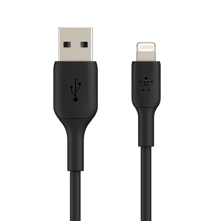 Cable lightning a USB tipo a Belkin 1m · macho - macho · negro