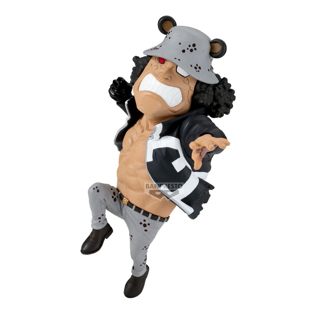 Figura Banpresto one piece mega world collectable figure - bartholomew kuma