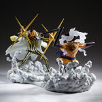 Figura Banpresto one piece senkozekkei - monkey d.luffy gear4