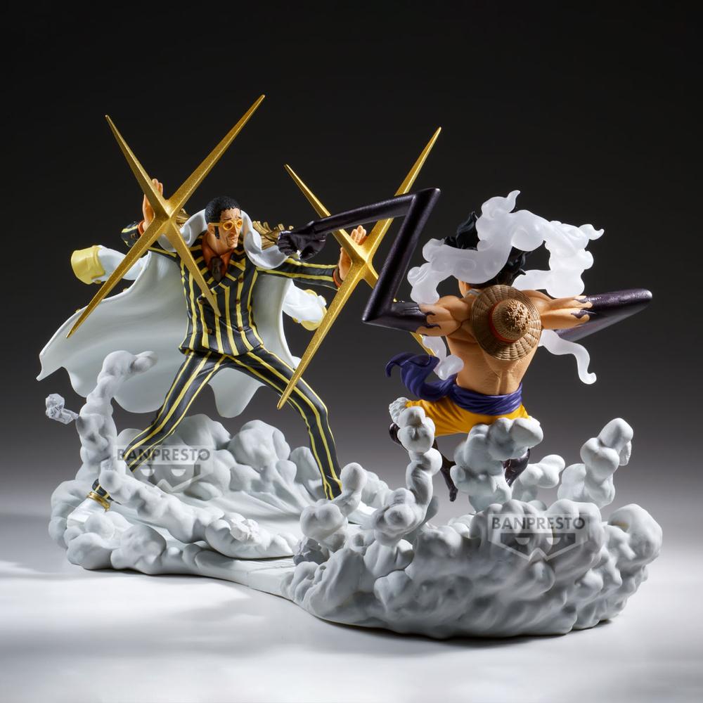 Figura Banpresto one piece senkozekkei - monkey d.luffy gear4