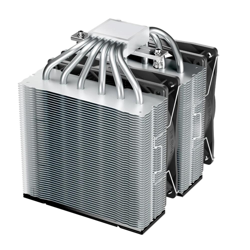 Ventilador disipador cpu be quiet pure rock pro 3 2 x 120mm negro
