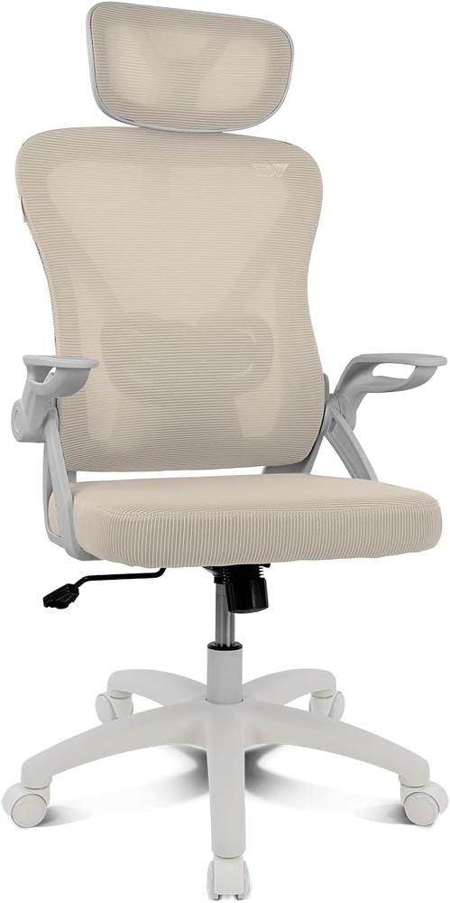 Silla gaming Drift drair35 blanca Beige detalle #beige