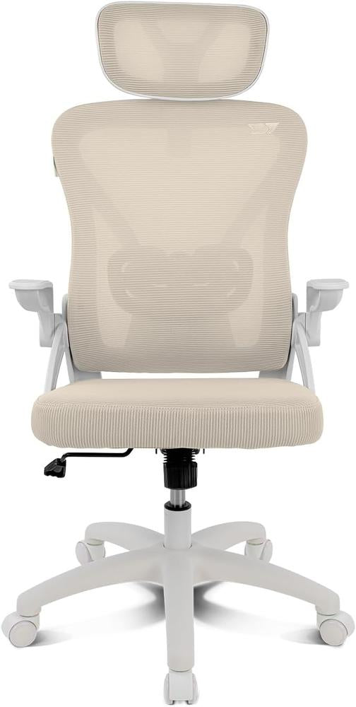 Silla gaming Drift drair35 blanca Beige detalle #beige