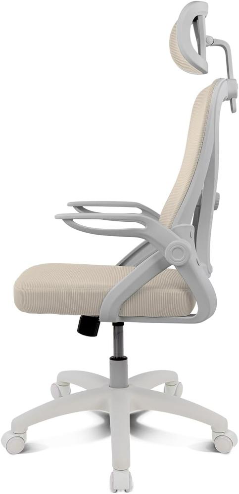 Silla gaming Drift drair35 blanca Beige detalle #beige