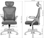 Silla gaming Drift drair35 blanca Gris detalle #gris