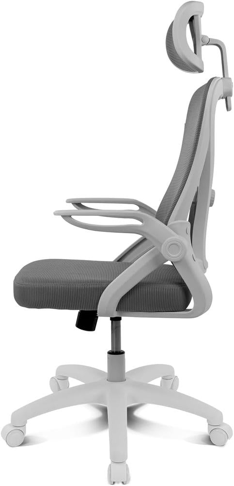 Silla gaming Drift drair35 blanca Gris detalle #gris