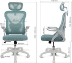 Silla gaming Drift drair35 blanca Turquesa detalle #turquesa