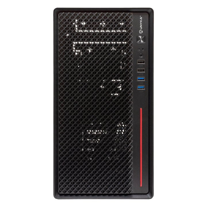 Caja ordenador Unykach numen 300 pro mATX negro