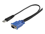 Cable vga a vga - USB 2.0 startech 3.05m · macho - macho · negro