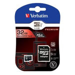 Tarjeta memoria micro sd Verbatim 32GB c10 + adaptador