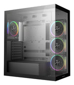 Caja ordenador gaming ATX Deepcool cg580v2 cristal templado negro