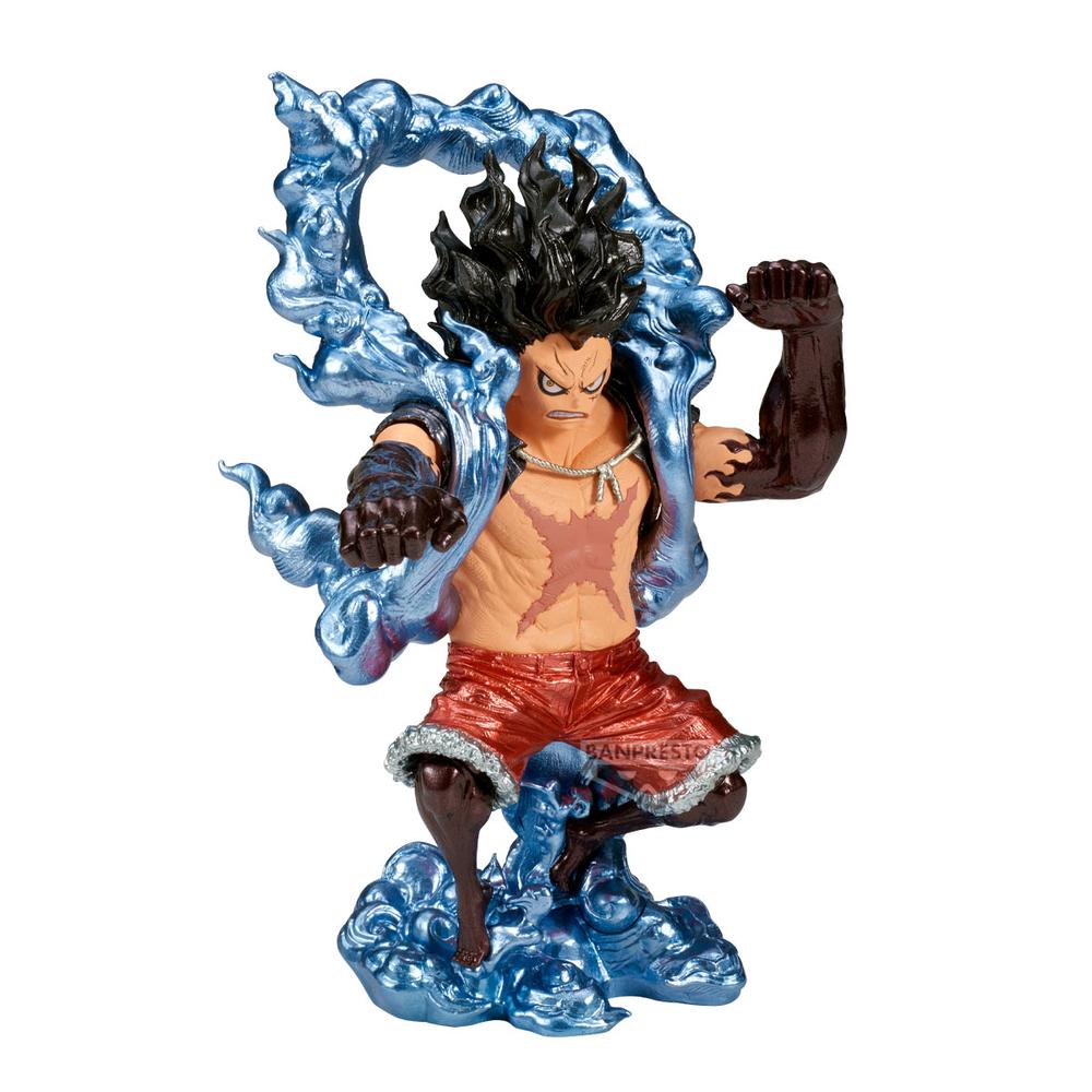 Figura Banpresto one piece king of artist monkey d.luffy (snakeman) 19cm