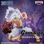 Figura Banpresto one piece grandista - monkey d.luffy gear5 - special edition