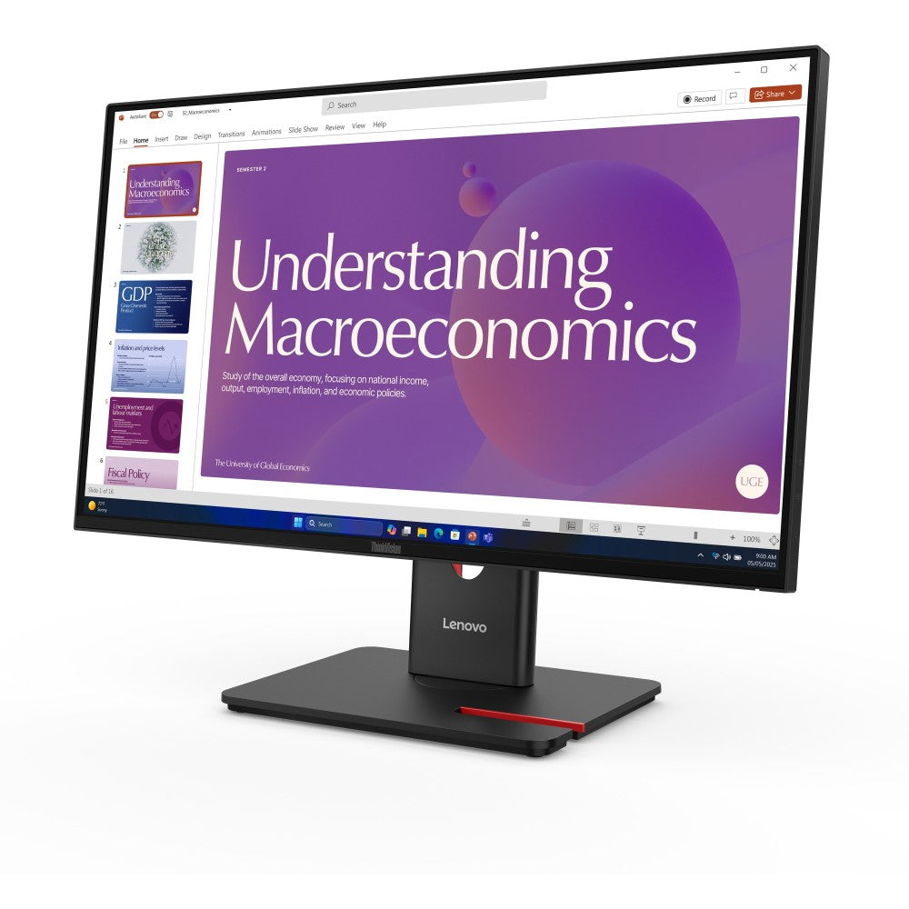 Monitor Lenovo thinkvision t24d - 40 23.8 pulgadas FHD 120hz