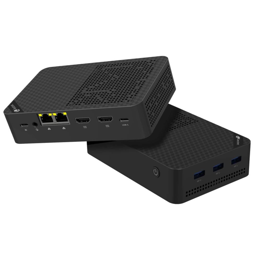 Mini ordenador leotec nas server Intel n150 · 12GB · 64GB emmc · SSD 512GB · windows 11 pro preinstalado - licencia de a