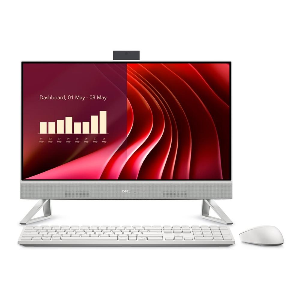 Ordenador all in one Dell ec24250 core 5 - 120u · 16GB · SSD 512GB · 23.8 pulgadas FHD · W11P