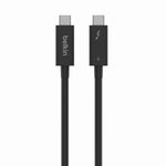 Cable USB tipo c Belkin 2m · macho - macho · negro