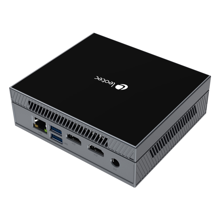 Mini ordenador leotec Intel n5095 · 4GB · SSD 128GB - windows 11 pro preinstalado - licencia de activacion no incluida