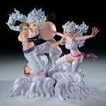 Figura Banpresto one piece senkozekkei - monkey d.luffy