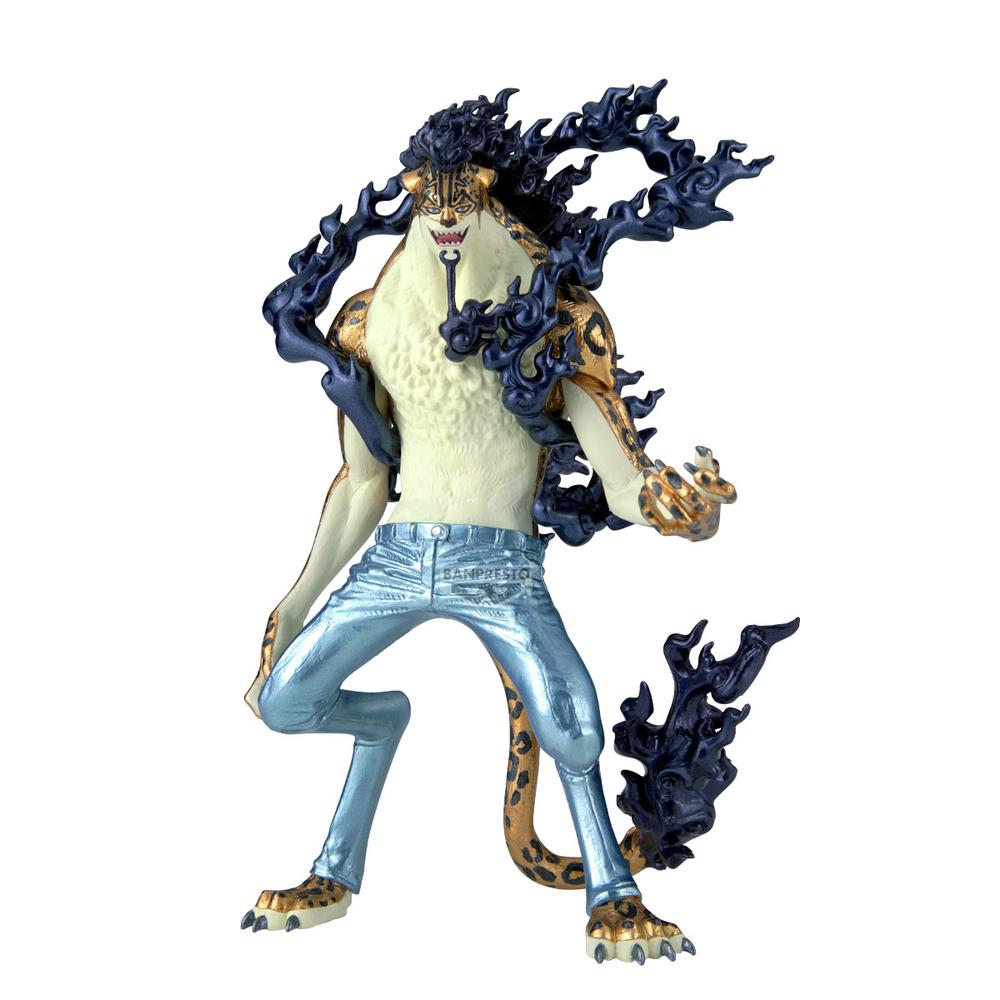 Figura Banpresto one piece king of artist rob lucci awakening - special ver.