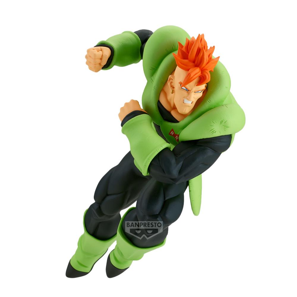 Figura Banpresto dragon ball z match makers android 16(vs cell) 17cm
