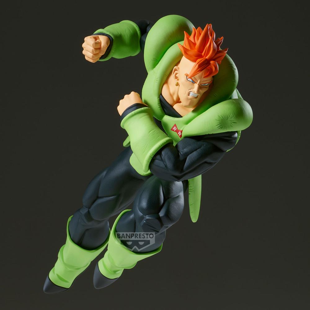 Figura Banpresto dragon ball z match makers android 16(vs cell) 17cm