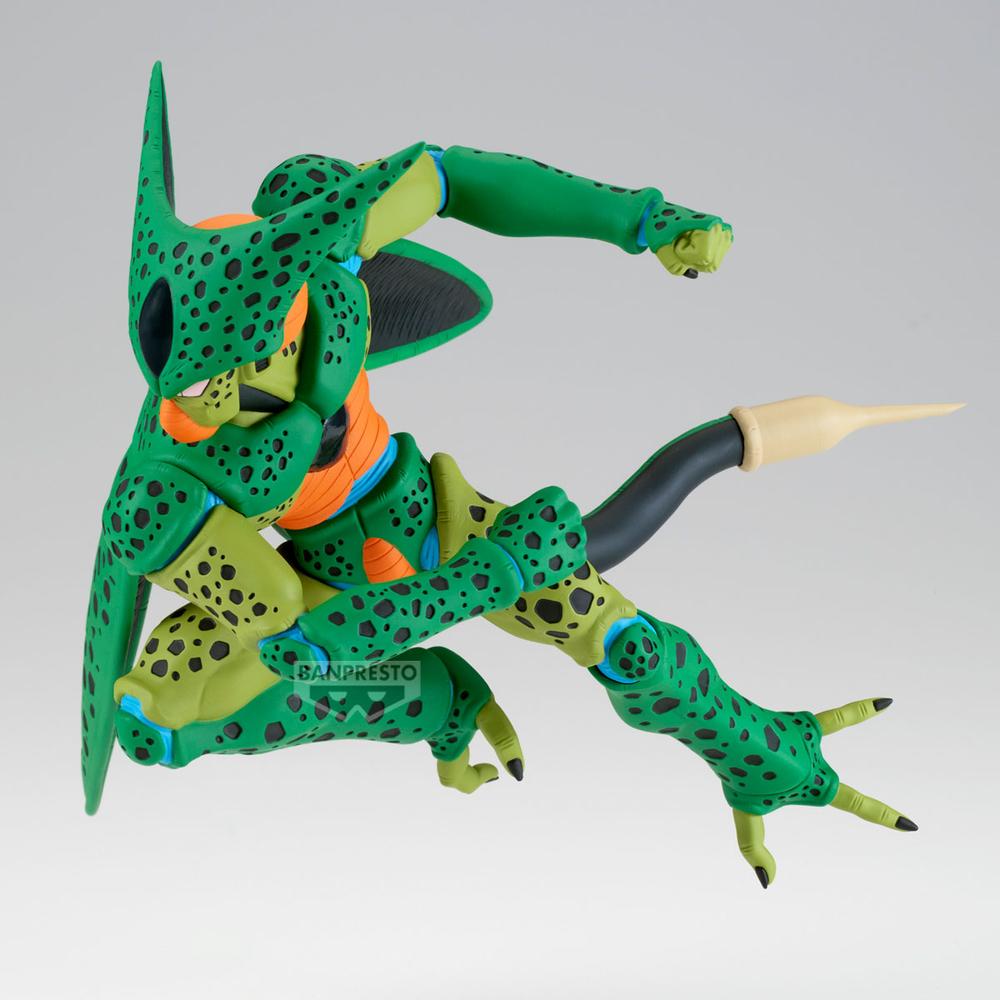 Figura Banpresto dragon ball z match makers cell(vs android 16) 16cm