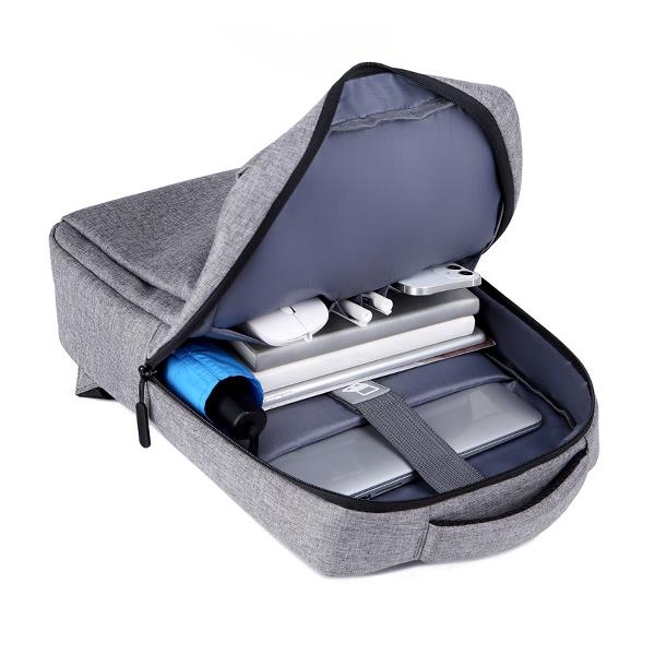 Mochila Nilox nxbk035 para portatil 15.6 pulgadas gris