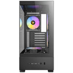Caja ordenador gaming Antec cx705 ATX argb cristal templado negra