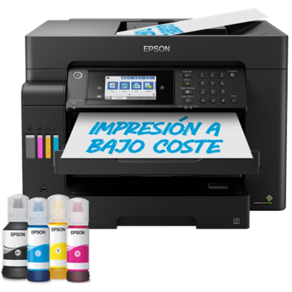 Multifuncion Epson inyeccion ecotank et - 16655 color a3 fax · red · WiFi · duplex todas las funciones