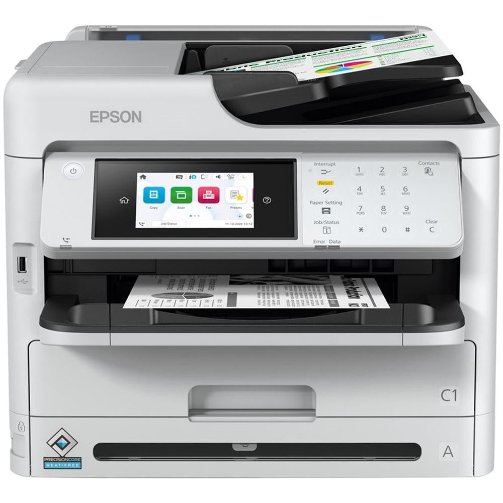 Multifuncion Epson inyeccion monocromo workforce pro wf - m5899dwf red · WiFi · duplex todas las funciones