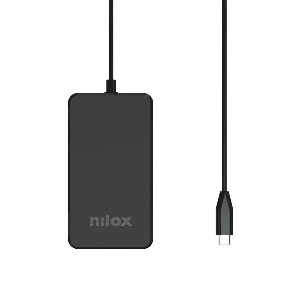 Cargador gan Nilox para portatil 90w USB tipo c