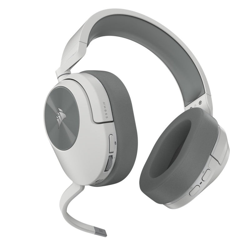 Auricular gaming Corsair hs55 inalambrico blanco