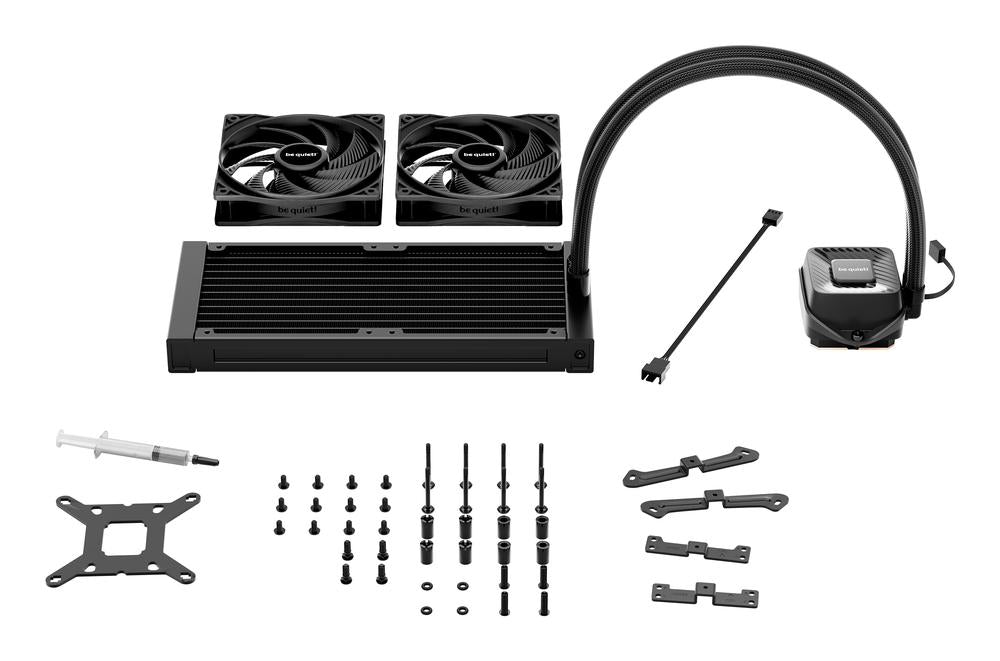 Kit refrigeracion liquida be quiet! pure loop 3 2x 120mm negro