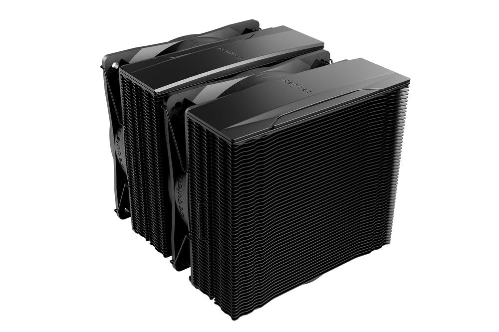 Ventilador disipador cpu be quiet! pure rock pro 3 2x 120mm negro