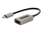 Cable USB tipo c a HDMI 4K startech 13cm · macho - hembra · gris