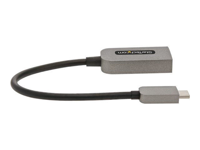 Cable USB tipo c a HDMI 4K startech 13cm · macho - hembra · gris