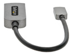 Cable USB tipo c a HDMI 4K startech 13cm · macho - hembra · gris