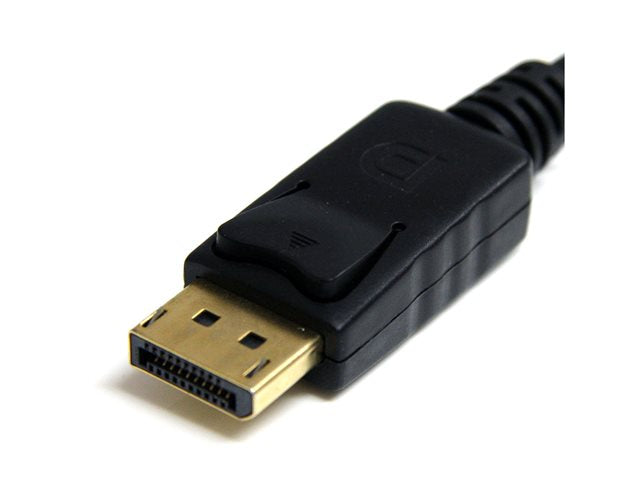 Adaptador displayport a vga startech 28cm · macho - hembra · negro