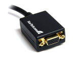 Adaptador displayport a vga startech 28cm · macho - hembra · negro